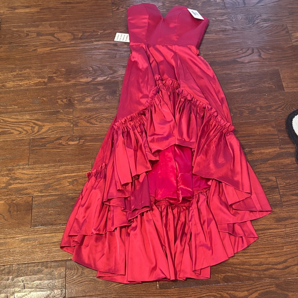 Joyfolie NWT Tressa Fushia  High Low Dress XS